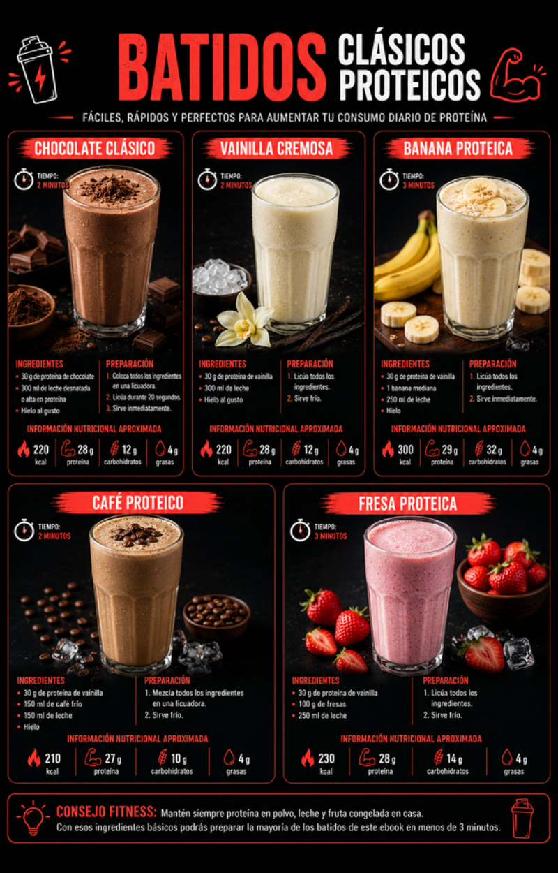 Páginas reales de batidos clásicos