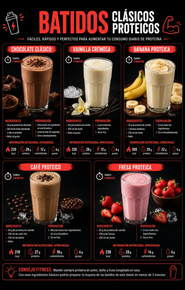 Páginas reales de batidos clásicos